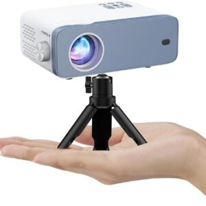 Mini Projector, Upgraded 1080P Full HD 11000L, Video Projector Portable Outdoor Home Theater Movie