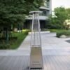 Pyramid Gas Patio Heater 13kw Outdoor Patio Gas Heater Garden, Camp, BBQ Parties Stainless Steel Pyramid Style