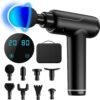 Massage Gun with 8 Massage Heads Portable Muscle Massage Device