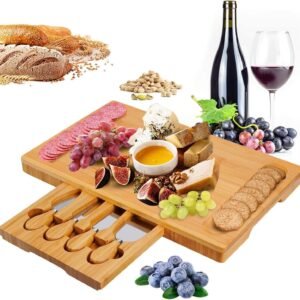 Cheese Board for Cutting Fruit, Food, and Charcuterie