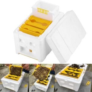 Bee Hive Box for Harvest and Pollination â€“ Ideal Beekeeping Tool for Bee Mating and Copulation, Perfect for Beekeepers
