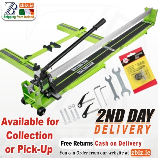 Professional 1200mm (47 Inch) Manual Tile Cutter for Porcelain & Ceramic Floor Tiles â€“ Heavy-Duty, Precision Cutting Tool with Ergonomic Handle and Reinforced Base for Smooth, Clean Cuts â€“ Ideal