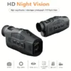 1080p HD Night Vision Monocular | Complete Darkness | R11 Device, 150-200m Range, 5x Digital Zoom, Built-in Battery