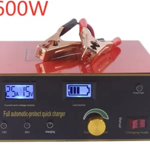 600W Car Battery Charger â€“ 12V to 72V, 25A Output for Versatile and Reliable Charging