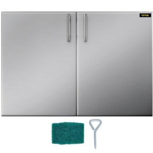 Larger Storage Outdoor Cabinet With 91x53cm BBQ Door Double Access Door For Grills