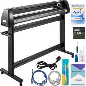 53-Inch Vinyl Cutting Machine with LCD Display â€“ Includes Vinyl Plotter and SignCut Software for Precision Signmaking