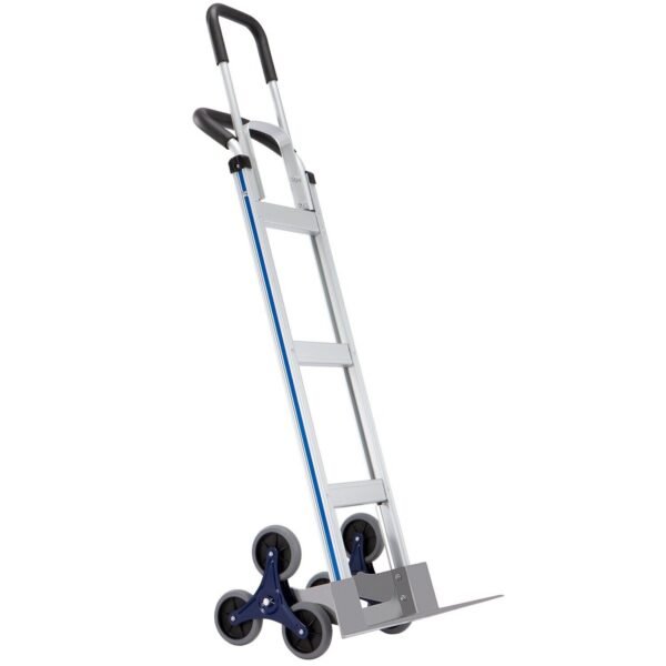 550 lbs Capacity 2-in-1 Aluminum Hand Truck with Stair Climber Feature and Dual Handles â€“ Versatile for Easy Transport of Heavy Loads