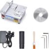 Mini Electric Table Saw, Small Desktop Bench Saw for DIY PCB & Model Cutting Tool