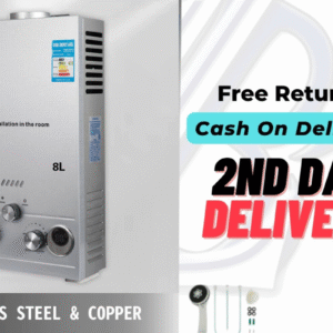 8L LPG Propane Gas Tankless Instant Water Heater - Efficient Hot Water Solution for Home Use with Compact Design