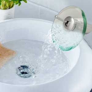 Sink Basin Tap Kitchen Round Faucet Tap With Water Inlet Pipe