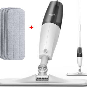 Water Spray Mop Floor Cleaner Spraying Sweeper Floor Cleaner Carbon Fiber Dust Mops 360 Rotating Rod Tank Waxing Mop