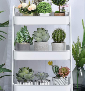 Smooth Rolling 3-Tier Storage Trolley