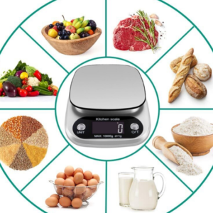 Electronic Digital Kitchen Scale with LCD Display â€“ Precision Food Scale for Cooking, Baking, and Meal Prep