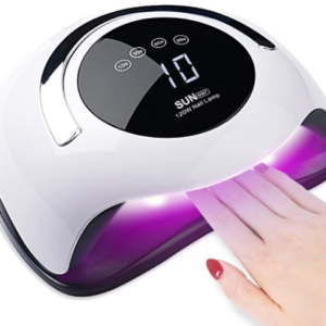 UV LED Nail Lamp 120W Nail Dryer Touchscreen and Large Display 4 Timing Control