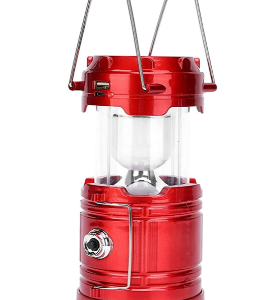 USB and Solar Rechargeable Camping Lantern