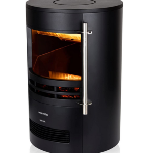 Stove with Two Heat Settings, Realistic LED Flame Effect, 2000W