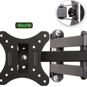 TV wall mount LCD / plasma tiltable pivotable LED 3D 14 - 30 inch