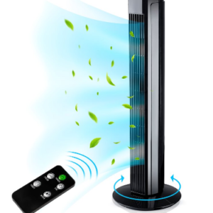 Tower Fan 45 W with Remote Control Pedestal Fan