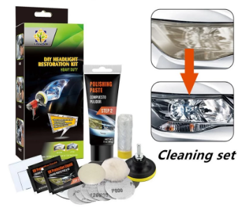 Professional Headlight Polisher Headlight Restoration Kit