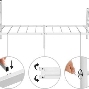 Single Bed Frame, Fits 90 x 190 cm Mattress