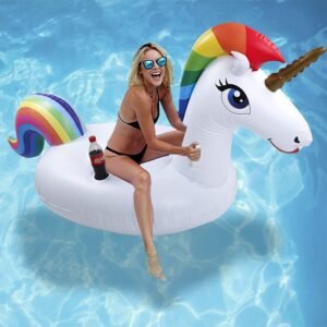Environmentally Friendly PVC Inflatable Floating Bed â€“ Durable and Comfortable Pool Lounger for Relaxation