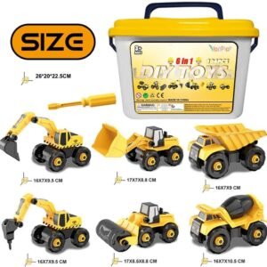 Take-Apart Construction Vehicles Excavators Truck