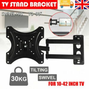TV Wall Bracket Tilt Swivel For 10 - 35 inches