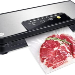 Stainless Steel Vacuum Sealer Foil Sealer for Dry and Wet Food