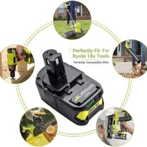 Ryobi 18v Li-ion Replacement Battery Ryobi Compatible One Battery