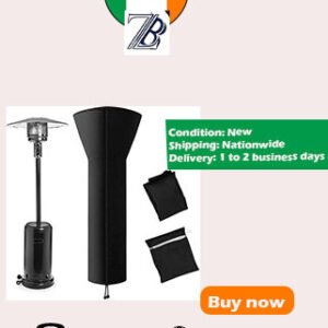 Waterproof Patio Heater Covers with Zipper and Storage Bag