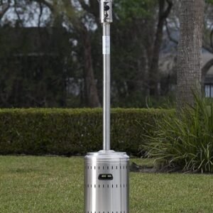 Patio Heater, Mushroom Heater, Steel.