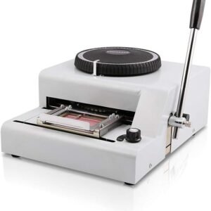 Manual 72-Character Card Embossing Machine