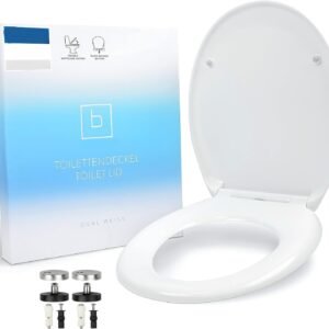 Toilet Seat with Quick-Release Function and Soft-Close Mechanism