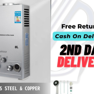 8L LPG Propane Gas Tankless Instant Water Heater - Efficient Hot Water Solution for Home Use with Compact Design
