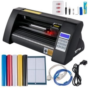 Signmaster Label Maker Vinyl Cutter 14 in. 375 mm. Vinyl Plotter LED Guide Light